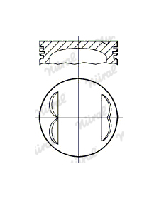 Píst NÜRAL 87-784200-00