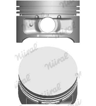 Píst NÜRAL 87-786407-00