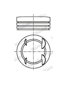 Píst NÜRAL 87-787006-00