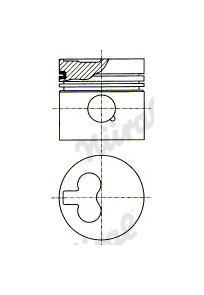 Píst NÜRAL PI3561200DP STD