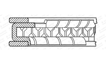 Pístní kroužek GOETZE ENGINE 2.8mm 712 CR ST