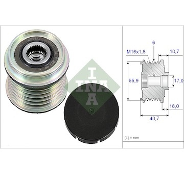 Předstihová spojka INA 535 0028 10