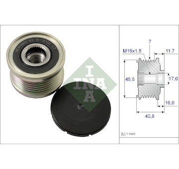 Předstihová spojka INA 535 0080 10