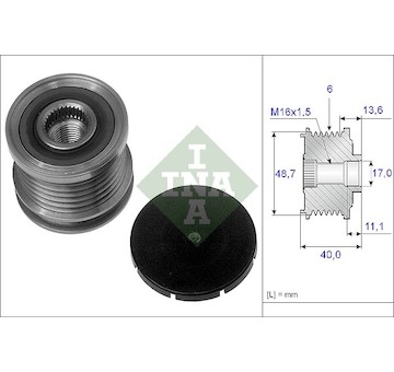 Předstihová spojka INA 535 0085 10