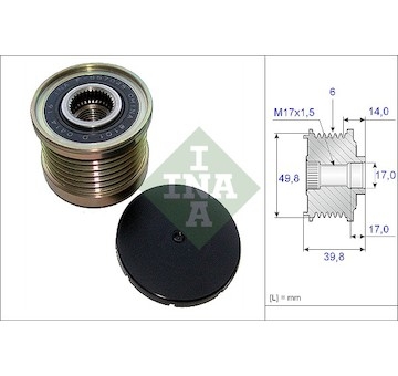 Předstihová spojka INA 535 0146 10