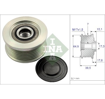 Předstihová spojka INA 535 0177 10