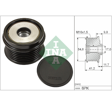 Předstihová spojka INA 535 0192 10