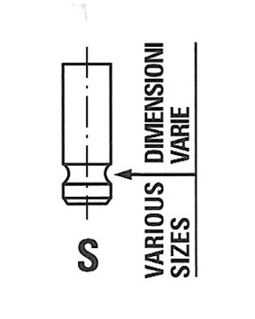 Sací ventil FRECCIA R3741/SCR