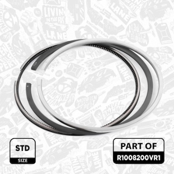 Sada pístních kroužků ET ENGINETEAM R1008200VR1