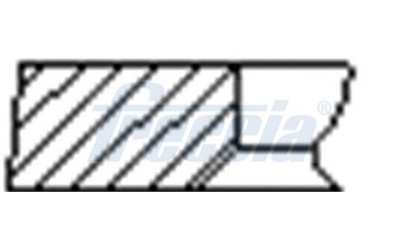 Sada pístních kroužků FRECCIA FR10-380900