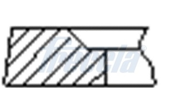 Sada pístních kroužků FRECCIA FR10-500900