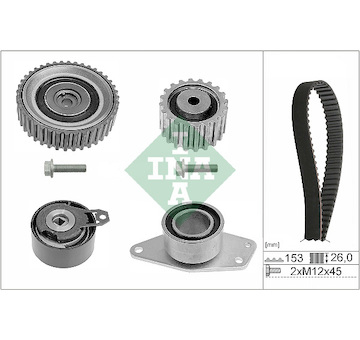 Sada rozvodového řemene INA 530 0194 10