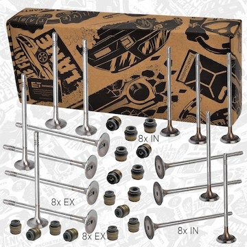 Sada ventilů, sací/výfukový ventil ET ENGINETEAM VS0035