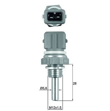 Snímač, teplota chladiva MAHLE ORIGINAL TSE 19
