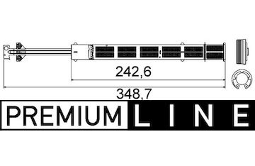 Sušárna, klimatizace MAHLE ORIGINAL AD 56 000P