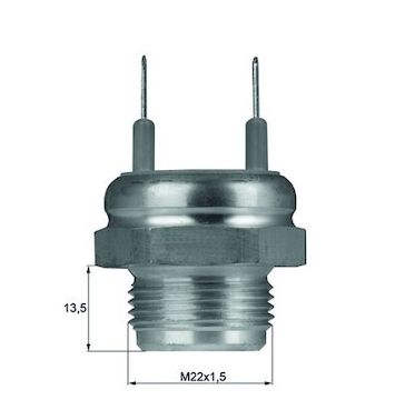 Teplotní spínač, větrák chladiče MAHLE ORIGINAL TSW 2