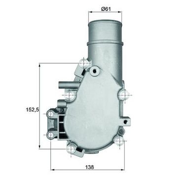 Termostat, chladivo MAHLE ORIGINAL TI 136 84