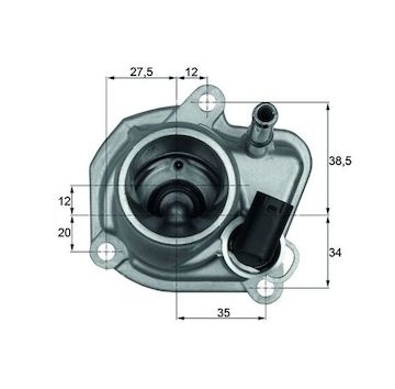 Termostat, chladivo MAHLE ORIGINAL TI 29 87