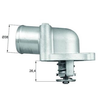 Termostat, chladivo MAHLE ORIGINAL TI 78 87D