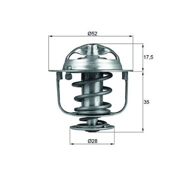 Termostat, chladivo MAHLE ORIGINAL TX 119 82D