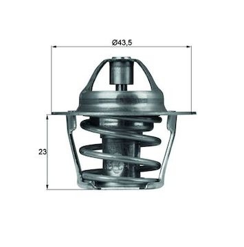 Termostat, chladivo MAHLE ORIGINAL TX 61 83