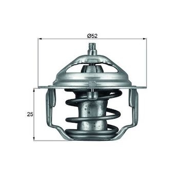 Termostat, chladivo MAHLE ORIGINAL TX 64 82