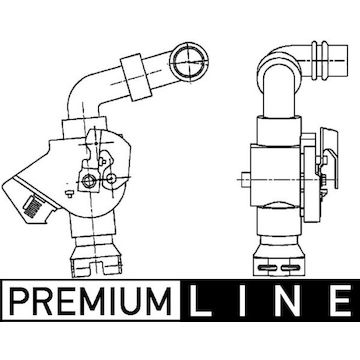 Termostat MAHLE ORIGINAL CV 2 000P