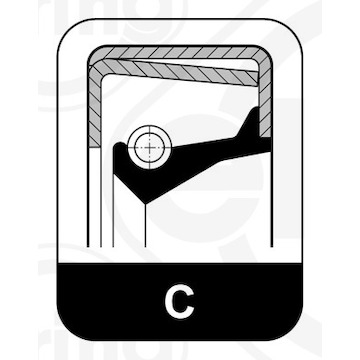 Těsnicí kroužek ELRING 612.103