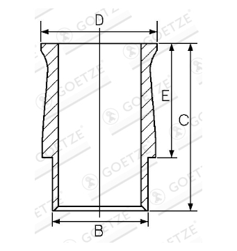 Vložený válec GOETZE ENGINE 15-632400-00