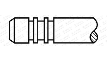Výfukový ventil GOETZE ENGINE 91-261129-00