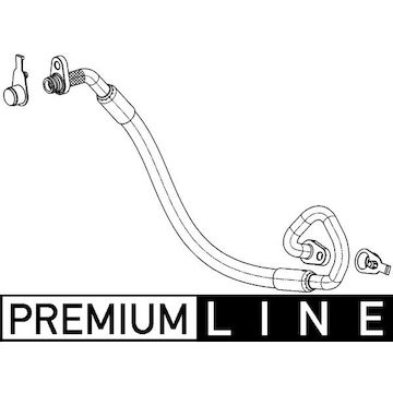 Vysokotlaké vedení, klimatizace MAHLE ORIGINAL AP 101 000P