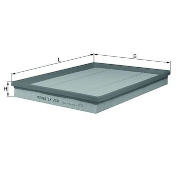 Vzduchový filtr MAHLE ORIGINAL LX 2036