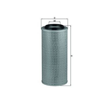 Vzduchový filtr MAHLE ORIGINAL LX 2635