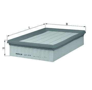 Vzduchový filtr MAHLE ORIGINAL LX 418