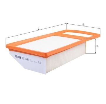 Vzduchový filtr MAHLE ORIGINAL LX 4460
