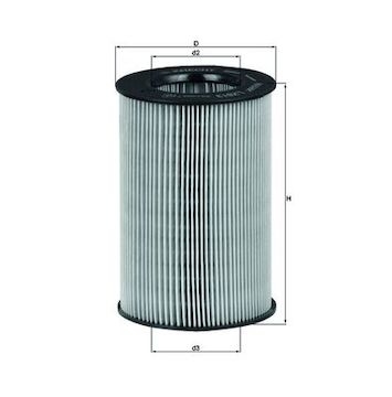 Vzduchový filtr MAHLE ORIGINAL LX 813
