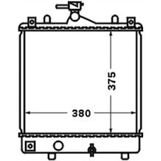 Chladič, chlazení motoru MAHLE ORIGINAL CR 1495 000S