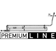 Chladič oleje, řízení MAHLE ORIGINAL CLC 44 000P