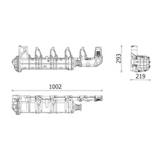 Chladič, recirkulace spalin MAHLE ORIGINAL CE 51 000P