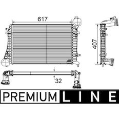 Chladič turba MAHLE ORIGINAL CI 162 000P