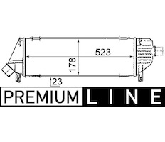 Chladič turba MAHLE ORIGINAL CI 305 000P