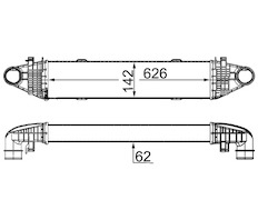 Chladič turba MAHLE ORIGINAL CI 358 000S