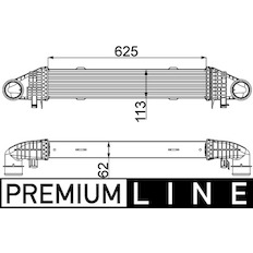 Chladič turba MAHLE ORIGINAL CI 359 000P