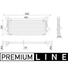 Chladič turba MAHLE ORIGINAL CI 515 000P