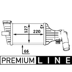 Chladič turba MAHLE ORIGINAL CI 55 000P