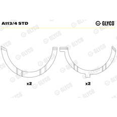 Distanční kotouč, kliková hřídel GLYCO A113/4 STD