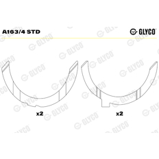 Distanční kotouč, kliková hřídel GLYCO A163/4 STD