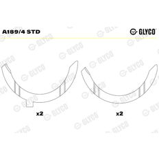 Distanční kotouč, kliková hřídel GLYCO A189/4 STD