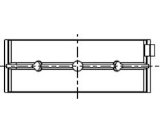 Hlavní ložiska klikového hřídele MAHLE ORIGINAL 007 HL 20571 200