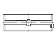 Hlavní ložiska klikového hřídele MAHLE ORIGINAL 099 HL 10199 050